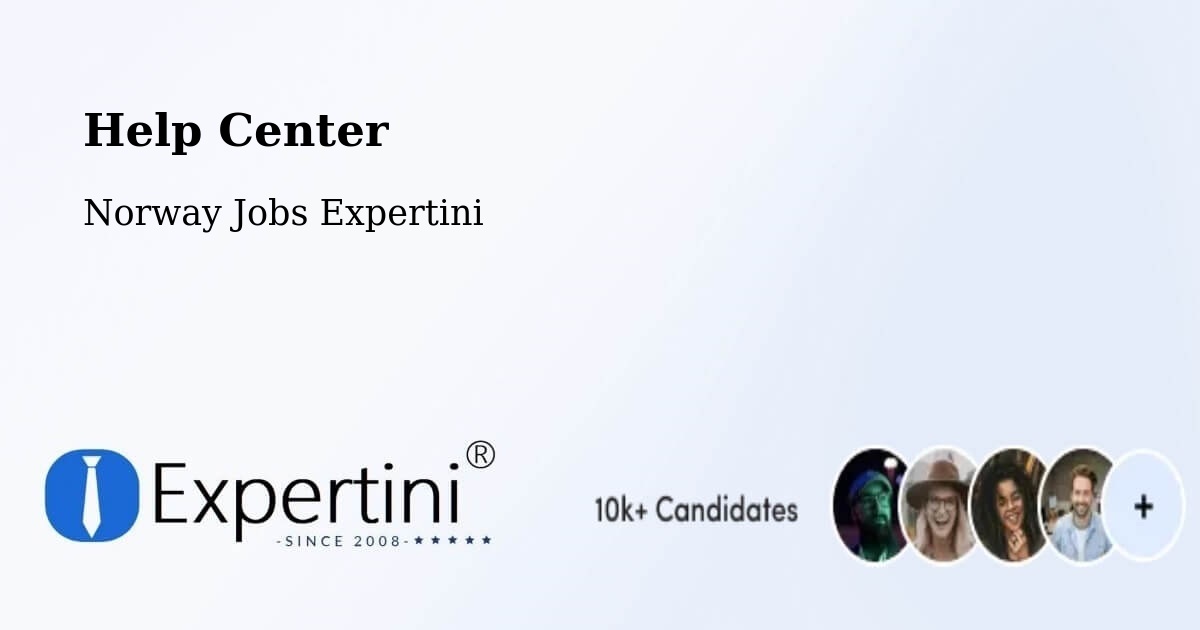 Help Center - Norway Jobs Expertini